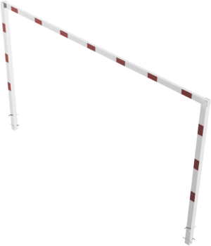 Höhenbegrenzer feststehend feststehend, 100 x 100 mm, zum Einbetonieren Gesamtbreite: 5000 mm Durchfahrtshöhe: ca. 2300 mm - Art.Nr. 417_52B – Bild 3