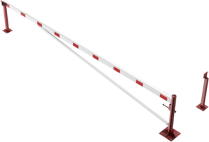 Drehschranke mit Auflagepfosten und Seilzugverstärkung - Art.Nr. 4213_60VBP – Bild 3