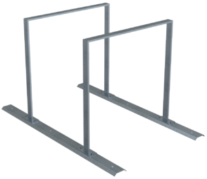 Fahrradanlehnbügel Reihenanlage Stahlrohr 50 x 12 mm - Art.Nr. 425_20