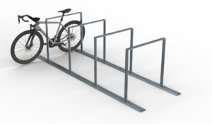 Fahrradanlehnbügel Reihenanlage Stahlrohr 50 x 12 mm - Art.Nr. 425_40