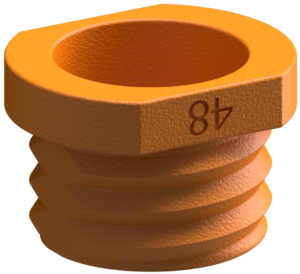 Bodenhülse für Ø 48 mm Rohrpfosten - Art.Nr. 443_66