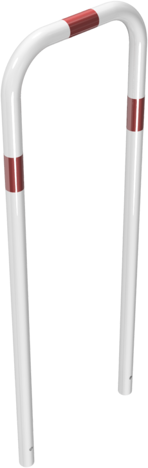 Rohrbügel aus Stahlrohr Ø 48 x 2,5 mm ohne Querholm zum Einbetonieren - Art.Nr. 448_09B