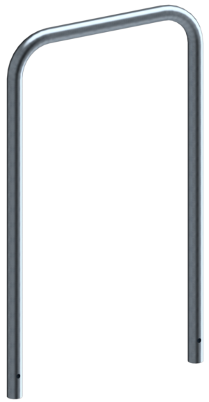 Rohrbügel aus Stahlrohr Ø 48 x 2,5 mm ohne Querholm zum Einbetonieren - Art.Nr. 448_11