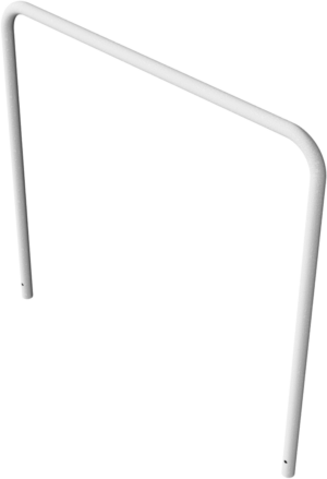 Rohrbügel aus Stahlrohr Ø 48 x 2,5 mm ohne Querholm zum Einbetonieren - Art.Nr. 448_15 – Bild 3