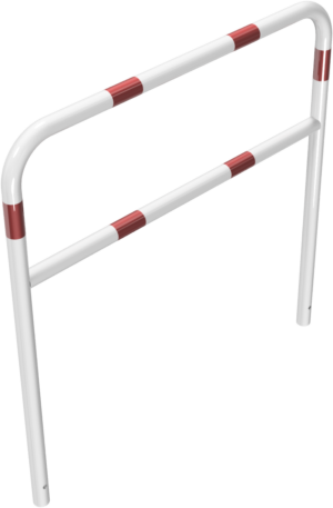 Rohrbügel aus Stahlrohr Ø 48 x 2,5 mm mit Querholm zum Einbetonieren - Art.Nr. 448_23B