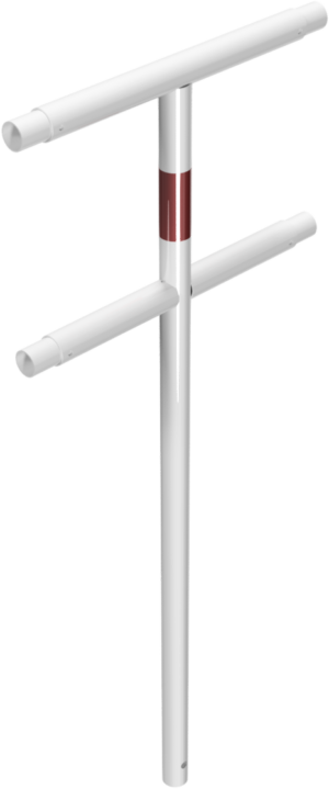 Schutzgeländer Stahlrohr Ø 48 mm - Art.Nr. 448_81B