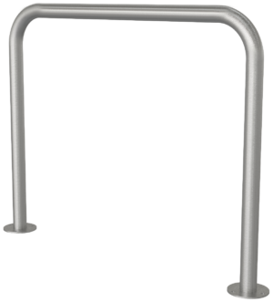 Edelstahlbügel Ø 48 mm für Dübelbefestigung ohne Querholm Gesamtbreite 1000 mm - Art.Nr. 449_12P – Bild 3