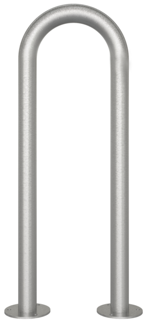 Edelstahlbügel Ø 48 mm für Dübelbefestigung - Art.Nr. 449_30P – Bild 2