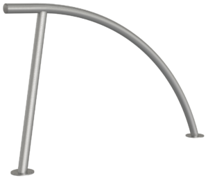 Edelstahlfahrradanlehnbügel Ø 48 mm - Art.Nr. 449_50P
