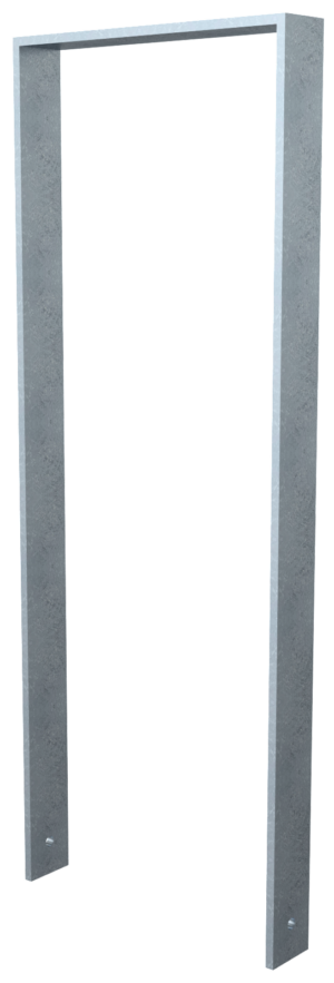 Anlehnbügel aus Flachstahl 80 x 12 mm - Art.Nr. 452_045 – Bild 3