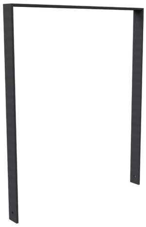 Anlehnbügel aus Flachstahl 80 x 12 mm - Art.Nr. 452_100B