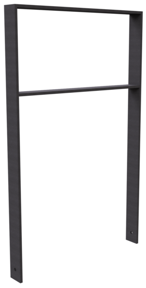 Anlehnbügel aus Flachstahl 80 x 12 mm - Art.Nr. 453_075B