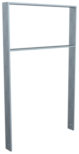 Anlehnbügel aus Flachstahl 80 x 12 mm - Art.Nr. 453_075