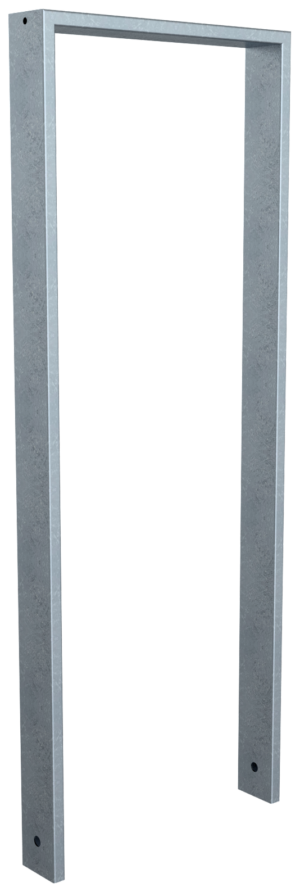 Ahnlehnbügel aus Stahlrohr 80 x 20 mm - Art.Nr. 458_045