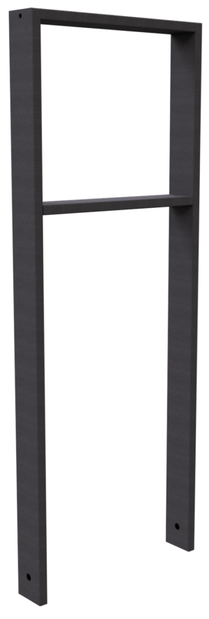 Ahnlehnbügel aus Stahlrohr 80 x 20 mm - Art.Nr. 459_045B