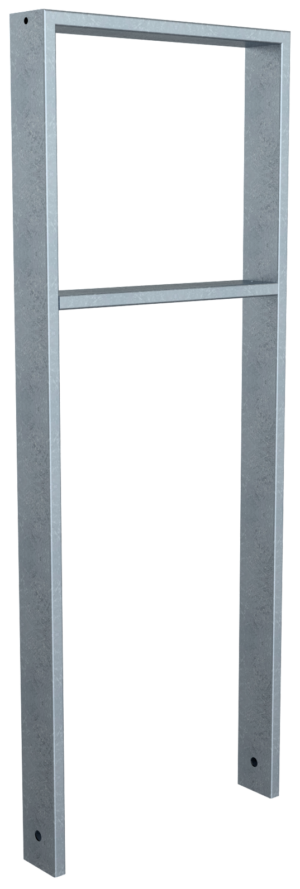 Ahnlehnbügel aus Stahlrohr 80 x 20 mm - Art.Nr. 459_045