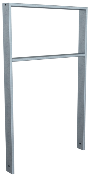 Ahnlehnbügel aus Stahlrohr 80 x 20 mm - Art.Nr. 459_075