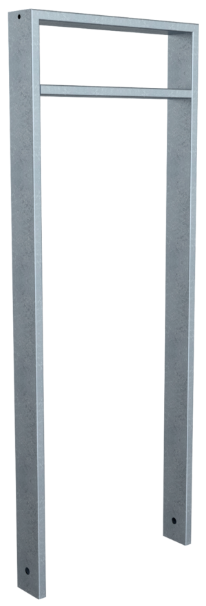 Ahnlehnbügel aus Stahlrohr 80 x 20 mm - Art.Nr. 459_145