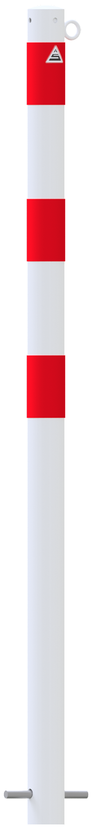 Absperrpfosten Stahlrohr Ø 60 x 2,5 mm ortsfest zum Einbetonieren - Art.Nr. 460B/1