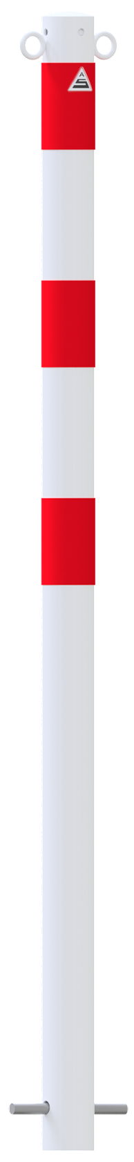 Absperrpfosten Stahlrohr Ø 60 x 2,5 mm ortsfest zum Einbetonieren - Art.Nr. 460B/2