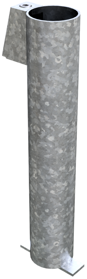 Bodenhülse mit Feststellvorrichtung für Ø 60 / 76 mm Rohrpfosten - Art.Nr. 463_31