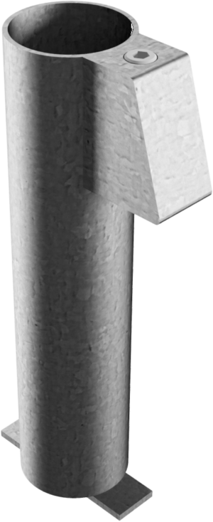 Bodenhülse mit Feststellvorrichtung für Ø 60 / 76 mm Rohrpfosten - Art.Nr. 463_31 – Bild 3