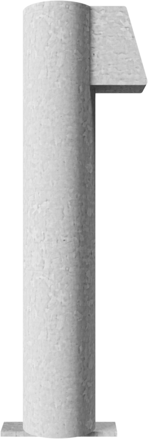 Bodenhülse mit Feststellvorrichtung für Ø 60 / 76 mm Rohrpfosten - Art.Nr. 463_41 – Bild 2