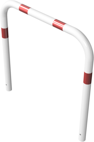 Rohrbügel aus Stahlrohr Ø 60 x 2,5 mm ohne Querholm zum Einbetonieren - Art.Nr. 465_06B – Bild 3