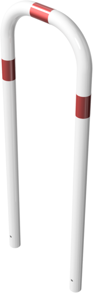 Rohrbügel aus Stahlrohr Ø 60 x 2,5 mm ohne Querholm zum Einbetonieren - Art.Nr. 465_09B – Bild 3