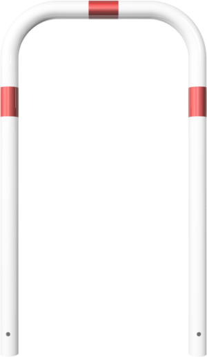 Rohrbügel aus Stahlrohr Ø 60 x 2,5 mm ohne Querholm zum Einbetonieren - Art.Nr. 465_11B – Bild 2