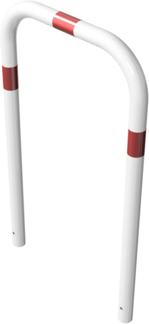 Rohrbügel aus Stahlrohr Ø 60 x 2,5 mm ohne Querholm zum Einbetonieren - Art.Nr. 465_11B – Bild 3