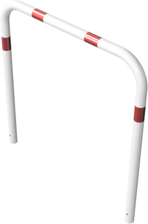 Rohrbügel aus Stahlrohr Ø 60 x 2,5 mm ohne Querholm zum Einbetonieren - Art.Nr. 465_13B – Bild 3