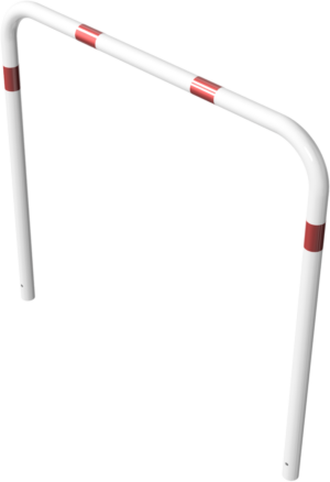 Rohrbügel aus Stahlrohr Ø 60 x 2,5 mm ohne Querholm zum Einbetonieren - Art.Nr. 465_15B – Bild 3