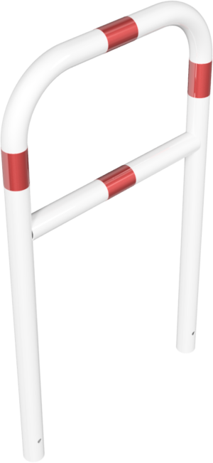 Rohrbügel aus Stahlrohr Ø 60 x 2,5 mm mit Querholm zum Einbetonieren - Art.Nr. 465_21B