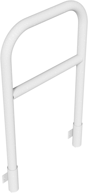 Rohrbügel aus Stahlrohr Ø 60 x 2,5 mm mit Querholm zum Einbetonieren - Art.Nr. 465_21W