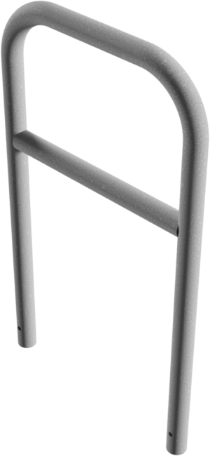 Rohrbügel aus Stahlrohr Ø 60 x 2,5 mm mit Querholm zum Einbetonieren - Art.Nr. 465_21 – Bild 3