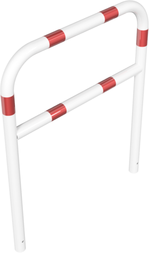 Rohrbügel aus Stahlrohr Ø 60 x 2,5 mm mit Querholm zum Einbetonieren - Art.Nr. 465_22B
