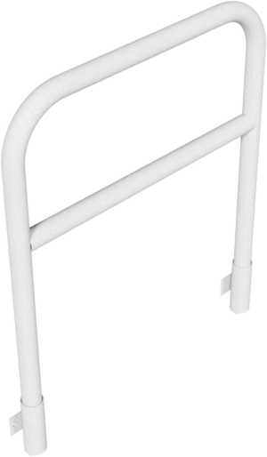 Rohrbügel aus Stahlrohr Ø 60 x 2,5 mm mit Querholm zum Einbetonieren Gesamtbreite: 1000 mm Gesamthöhe: 1200 mm feuerverzinkt - Art.Nr. 465_22W
