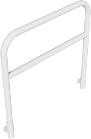 Rohrbügel aus Stahlrohr Ø 60 x 2,5 mm mit Querholm zum Einbetonieren - Art.Nr. 465_23W
