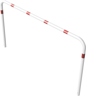Rohrbügel aus Stahlrohr Ø 60 x 2,5 mm ohne Querholm zum Einbetonieren - Art.Nr. 465_25B – Bild 3