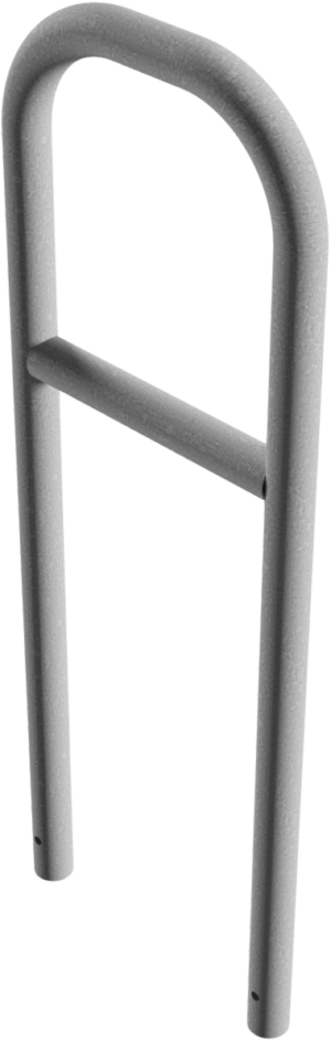 Rohrbügel aus Stahlrohr Ø 60 x 2,5 mm mit Querholm zum Einbetonieren - Art.Nr. 465_31 – Bild 3
