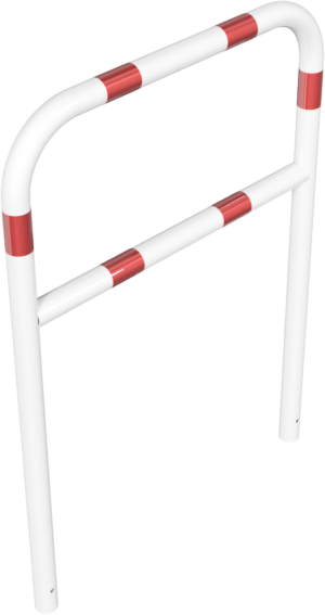 Rohrbügel aus Stahlrohr Ø 60 x 2,5 mm mit Querholm zum Einbetonieren - Art.Nr. 465_32B