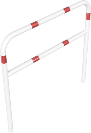 Rohrbügel aus Stahlrohr Ø 60 x 2,5 mm mit Querholm zum Einbetonieren - Art.Nr. 465_33B
