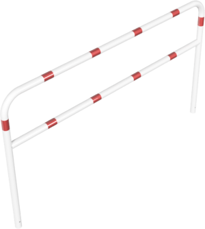 Rohrbügel aus Stahlrohr Ø 60 x 2,5 mm mit Querholm zum Einbetonieren - Art.Nr. 465_35B