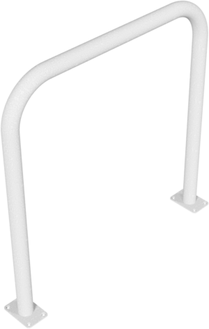 Rohrbügel aus Stahlrohr Ø 60 x 2,5 mm ohne Querholm für Dübelbefestigung - Art.Nr. 465_52