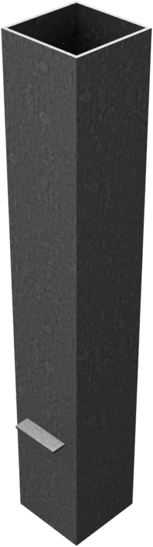 Bodenhülse für Absperrpfosten 70 x 70 mm - Art.Nr. 470_10