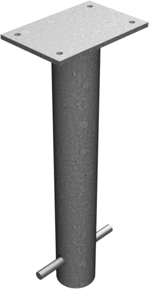 Bodenhülse für umlegbare Absperrpfosten - Art.Nr. 470_60