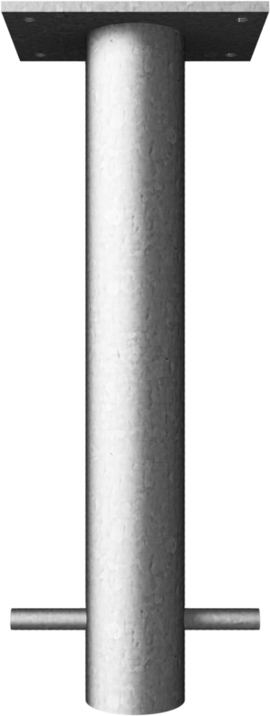 Bodenhülse für umlegbare Absperrpfosten - Art.Nr. 470_60 – Bild 2