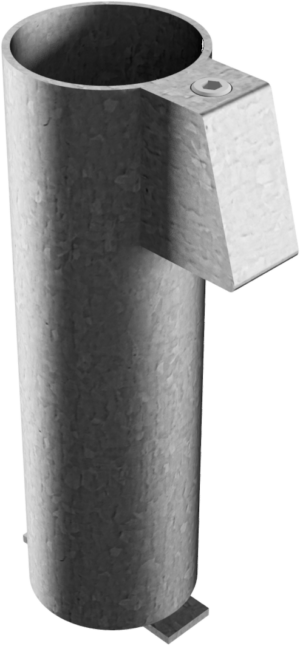 Bodenhülse mit Feststellvorrichtung für Ø 60 / 76 mm Rohrpfosten - Art.Nr. 473_31 – Bild 3
