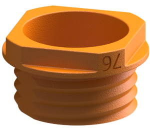 Bodenhülse für Ø 76 mm Rohrpfosten - Art.Nr. 473_66